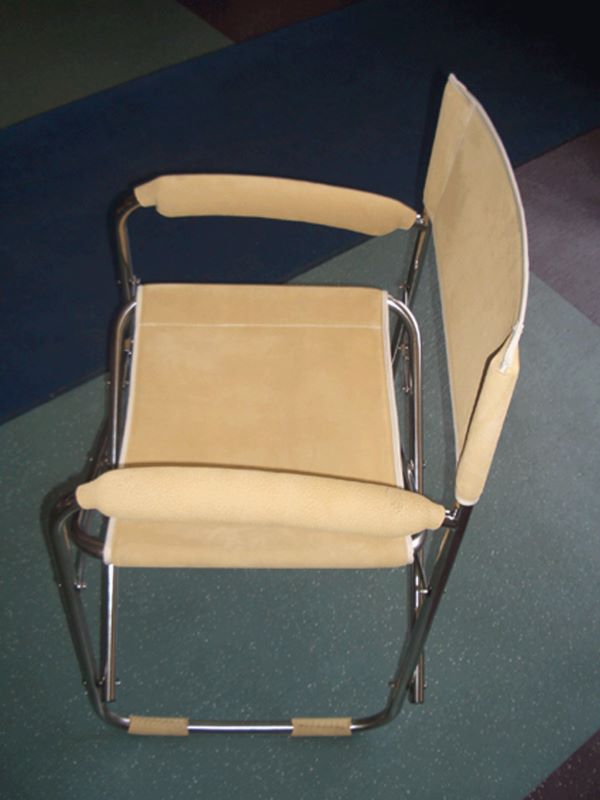 Sedia Pelle Fianco